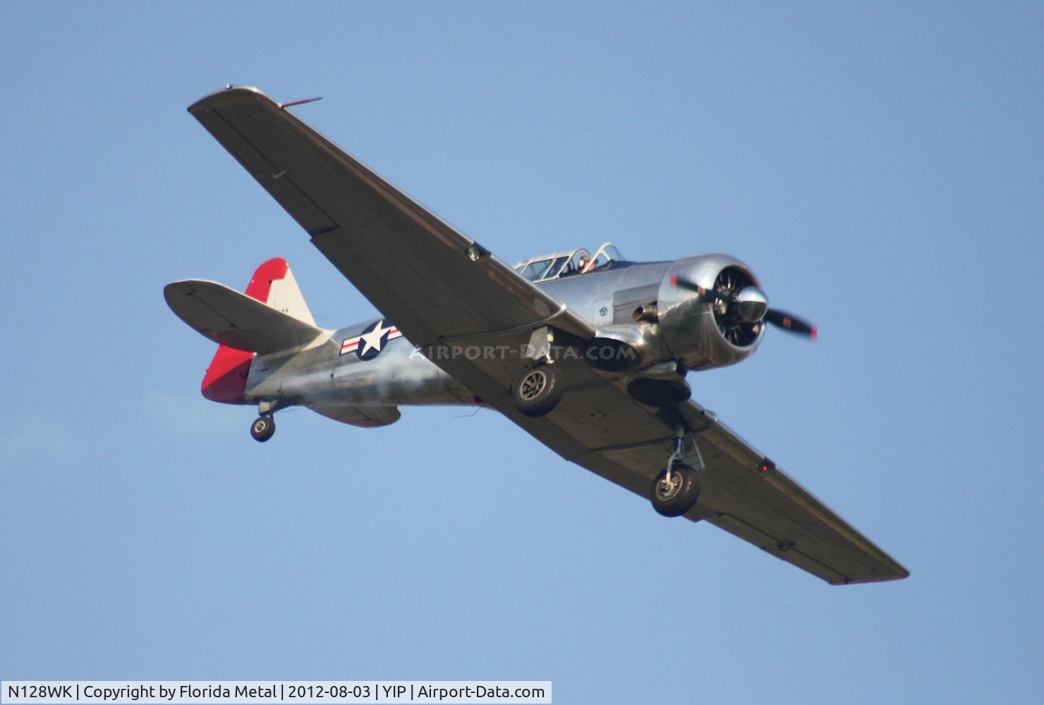 N128WK, 1952 North American AT-6G Texan C/N 168-102 (49-2998), AT-6G