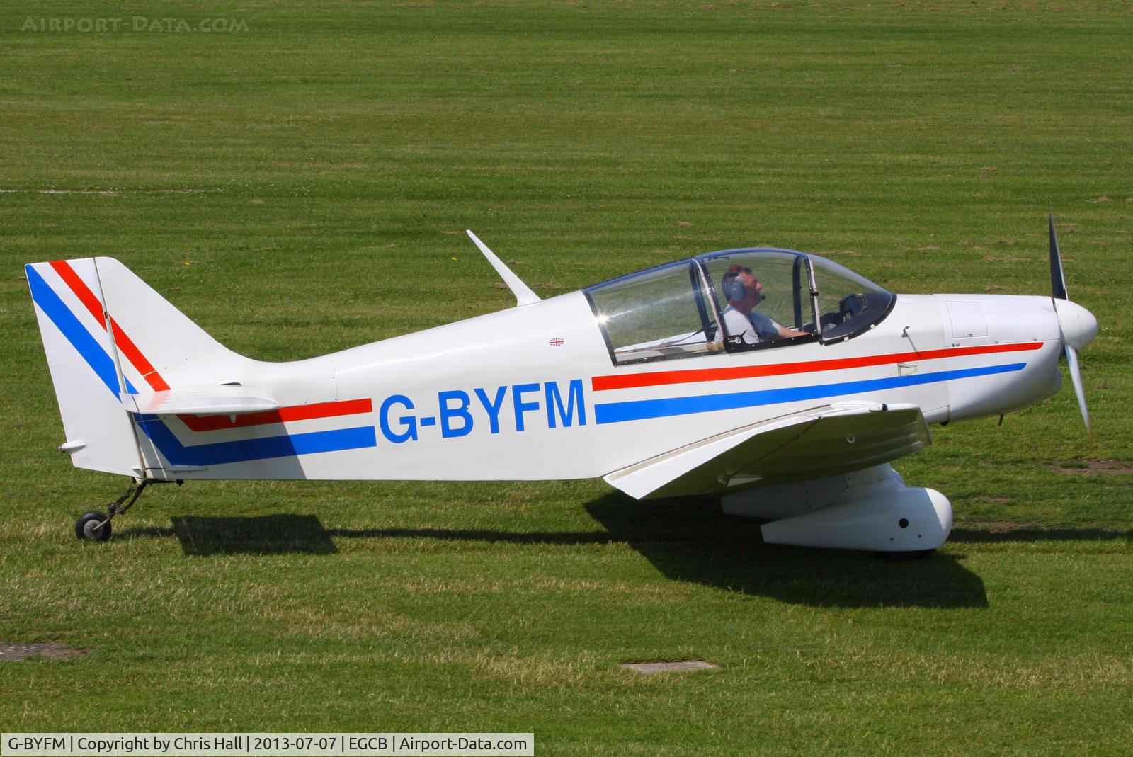 G-BYFM, 2000 Jodel DR-1050 M1 Excellence Replica C/N PFA 304-13237, at the Barton open day and fly in