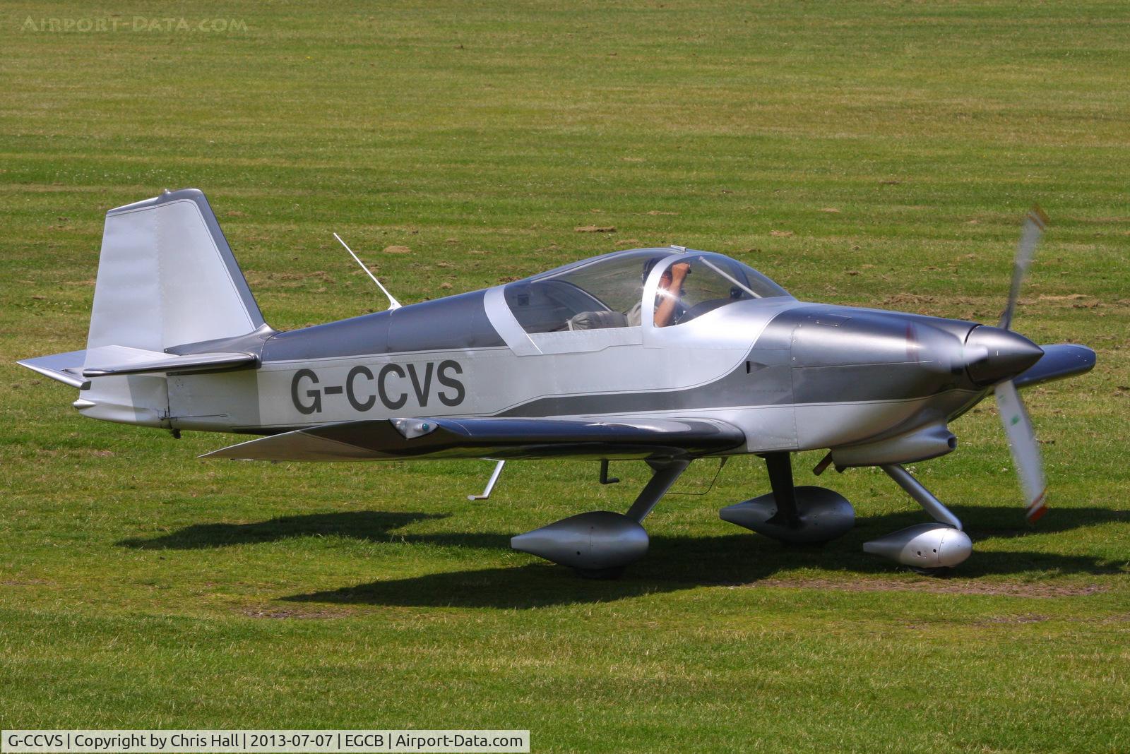 G-CCVS, 2010 Vans RV-6A C/N PFA 181A-13413, at the Barton open day and fly in