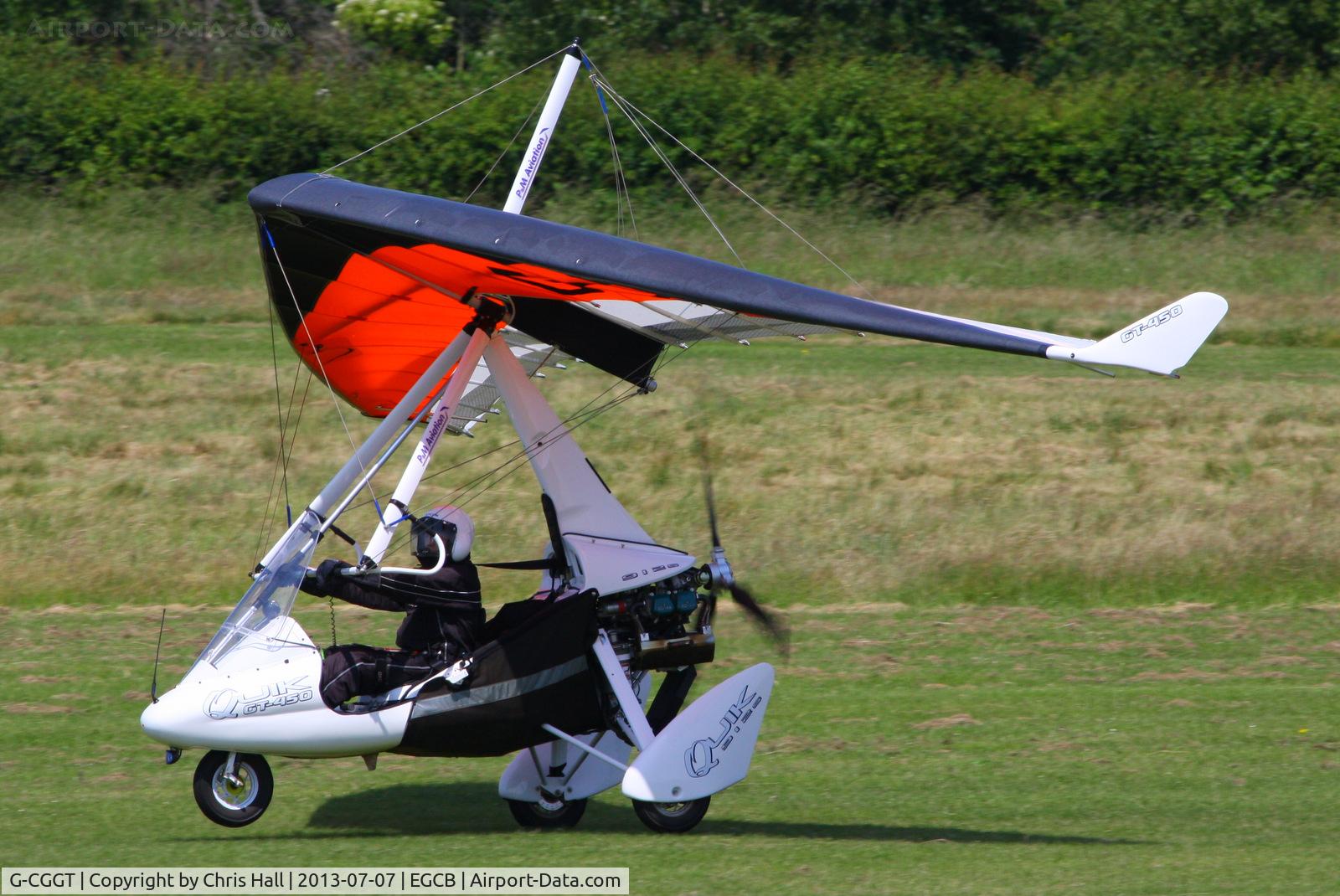 G-CGGT, 2009 P&M Aviation Quik GT450 C/N 8466, at the Barton open day and fly in