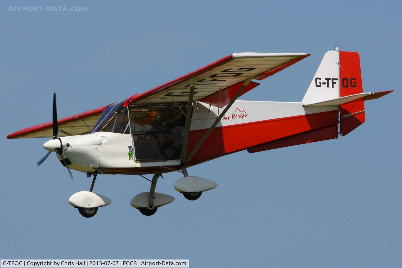 G-TFOG, 2006 Skyranger 912(2) C/N BMAA/HB/494, at the Barton open day and fly in