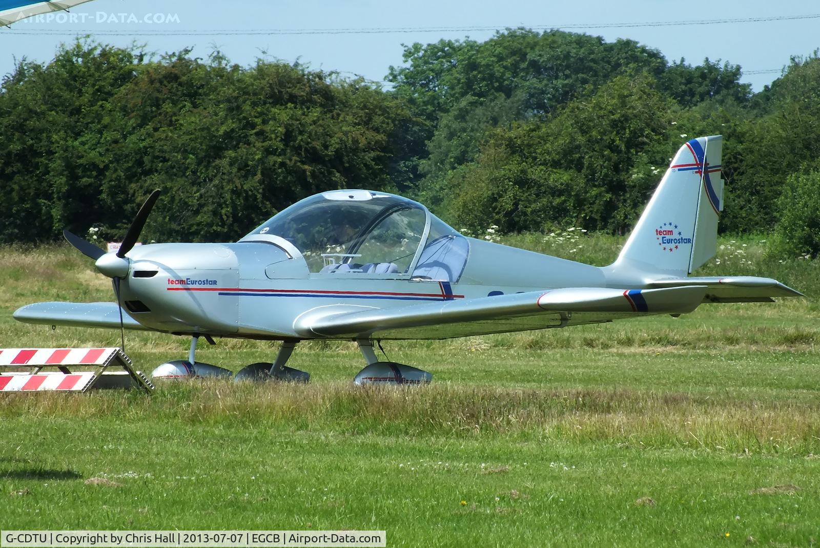 G-CDTU, 2005 Cosmik EV-97 TeamEurostar UK C/N 2522, at the Barton open day and fly in