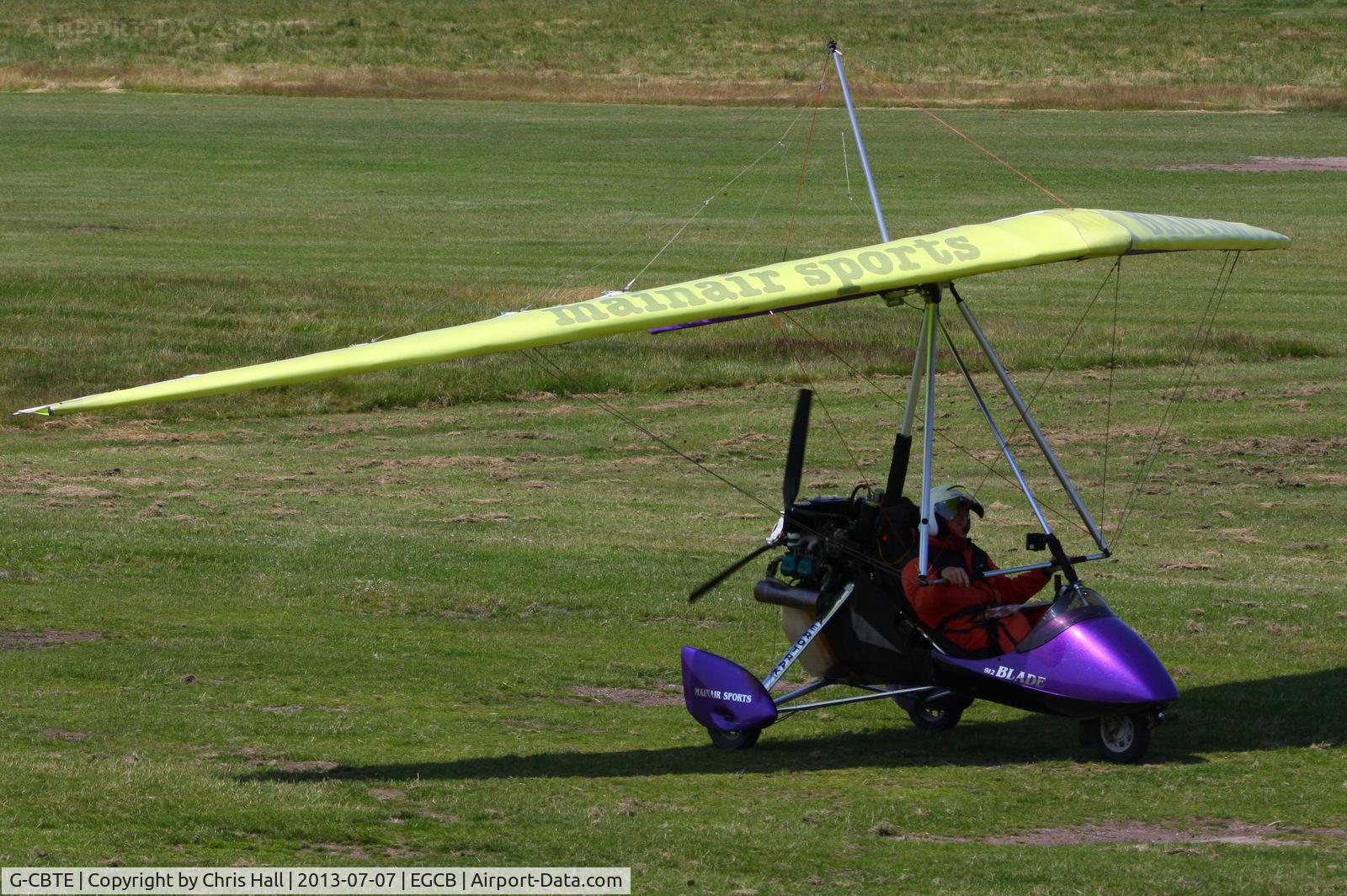 G-CBTE, 2002 Mainair Blade 912S C/N 1328-0602-7-W1123, at the Barton open day and fly in