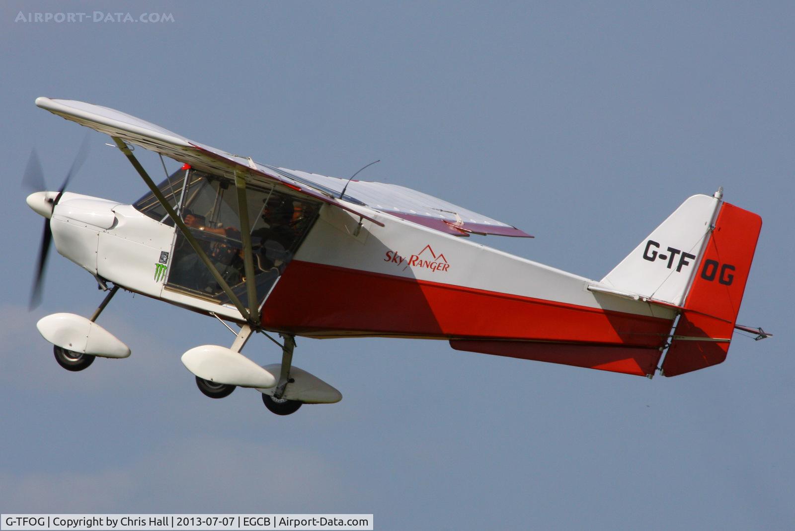 G-TFOG, 2006 Skyranger 912(2) C/N BMAA/HB/494, at the Barton open day and fly in