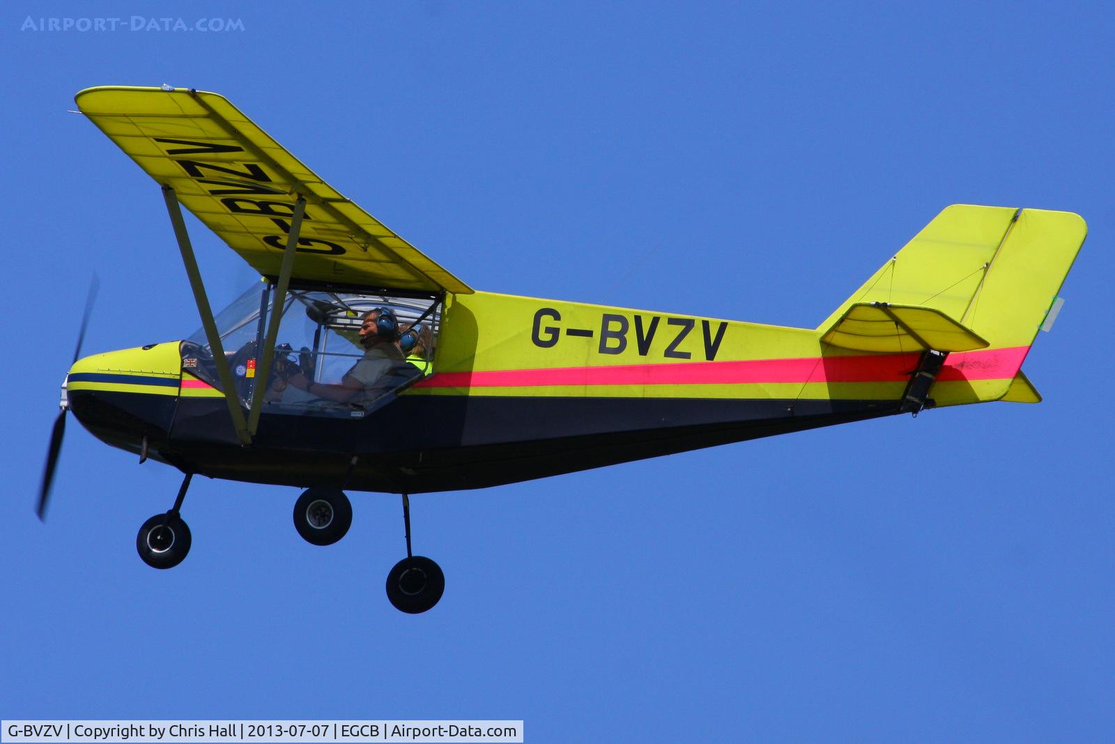G-BVZV, 1995 Rans S-6-116 Coyote II C/N PFA 204A-12832, at the Barton open day and fly in