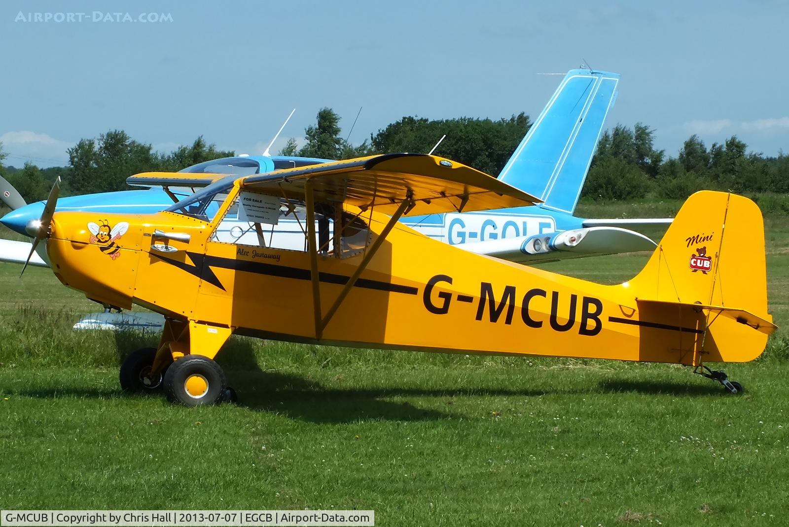 G-MCUB, 2007 Reality Escapade C/N PFA 345-14680, at the Barton open day and fly in