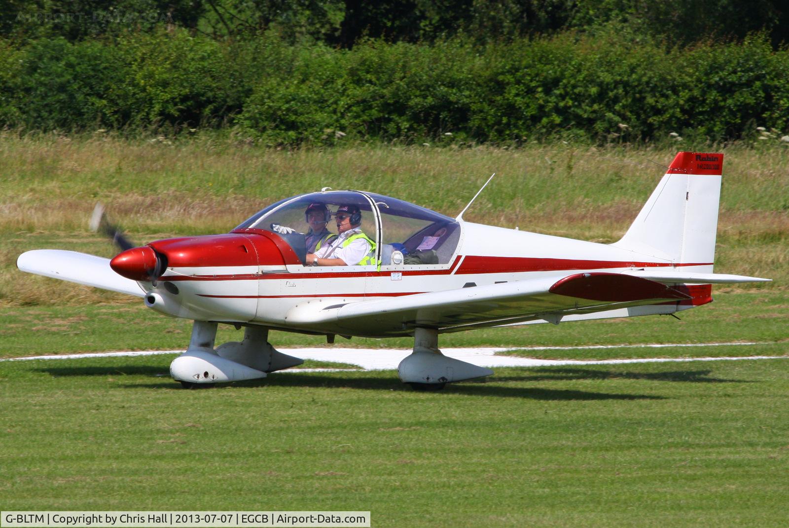 G-BLTM, 1976 Robin HR-200-100 Club C/N 96, at the Barton open day and fly in