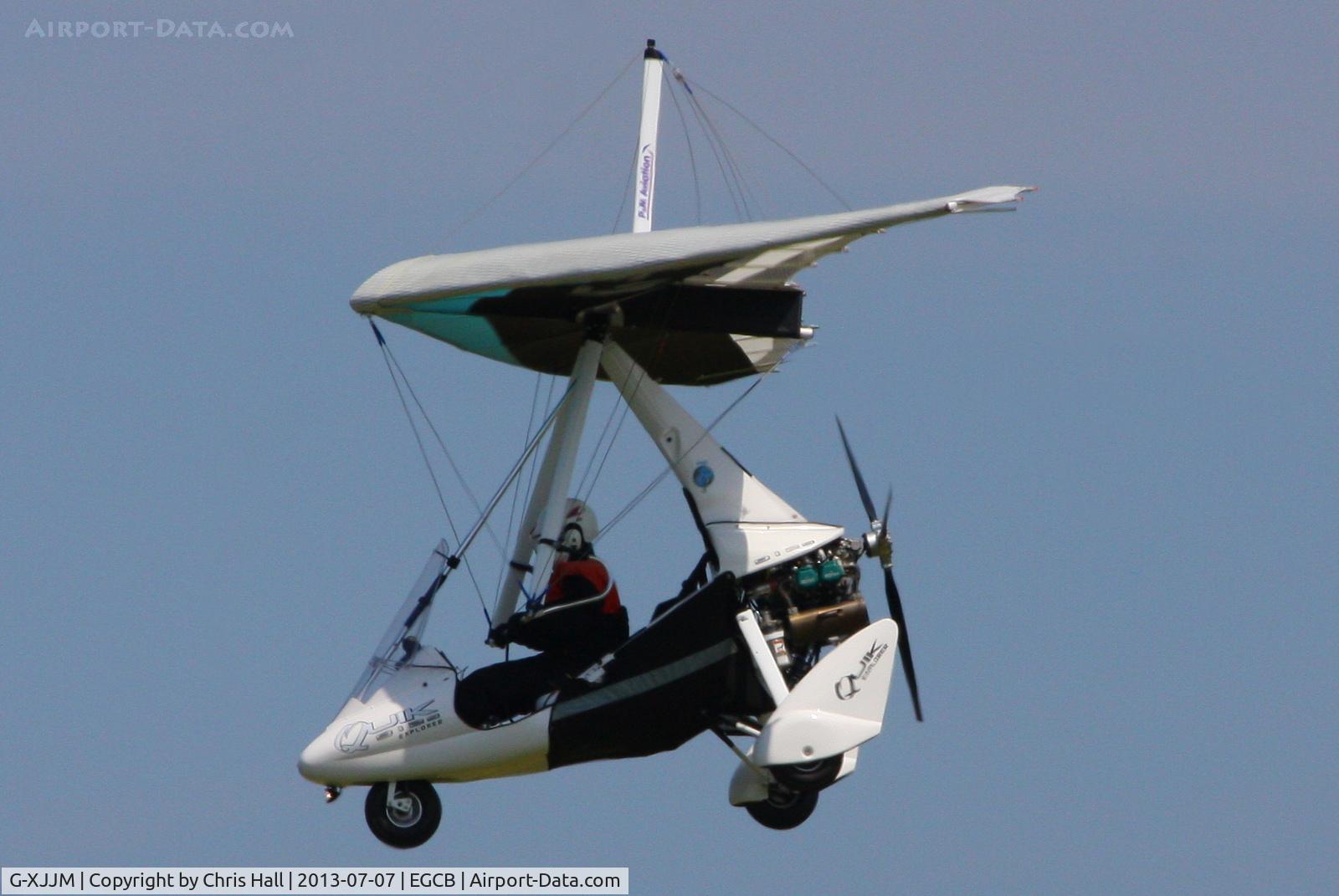 G-XJJM, 2007 Pegasus Quik C/N 8306, at the Barton open day and fly in