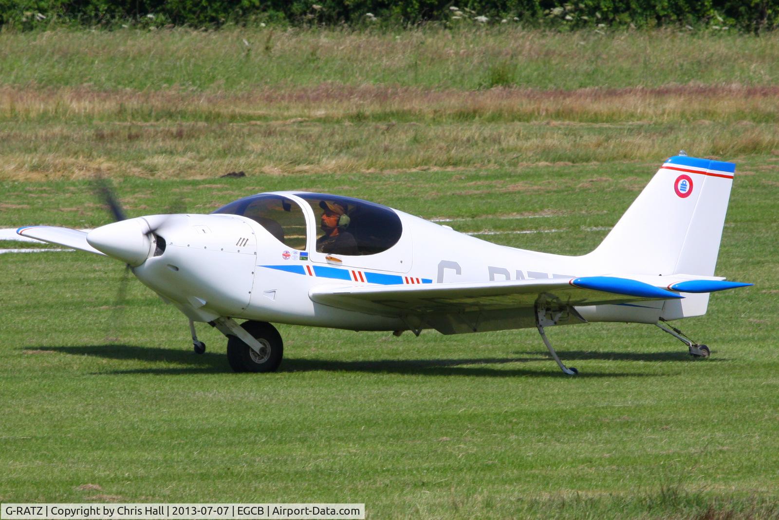 G-RATZ, 1997 Europa Monowheel C/N PFA 247-12582, at the Barton open day and fly in