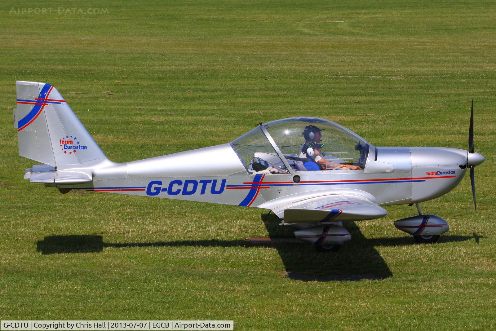 G-CDTU, 2005 Cosmik EV-97 TeamEurostar UK C/N 2522, at the Barton open day and fly in