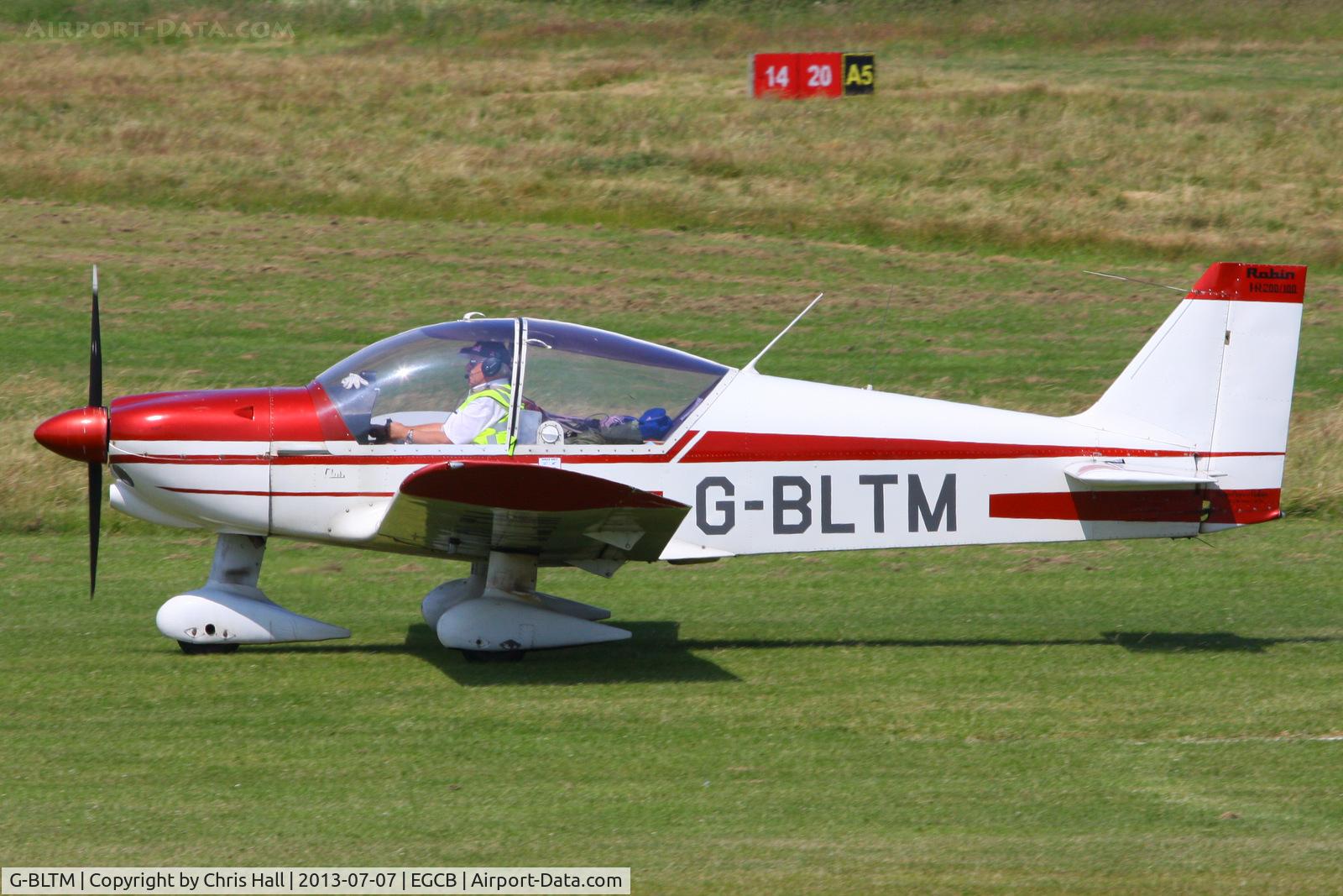 G-BLTM, 1976 Robin HR-200-100 Club C/N 96, at the Barton open day and fly in
