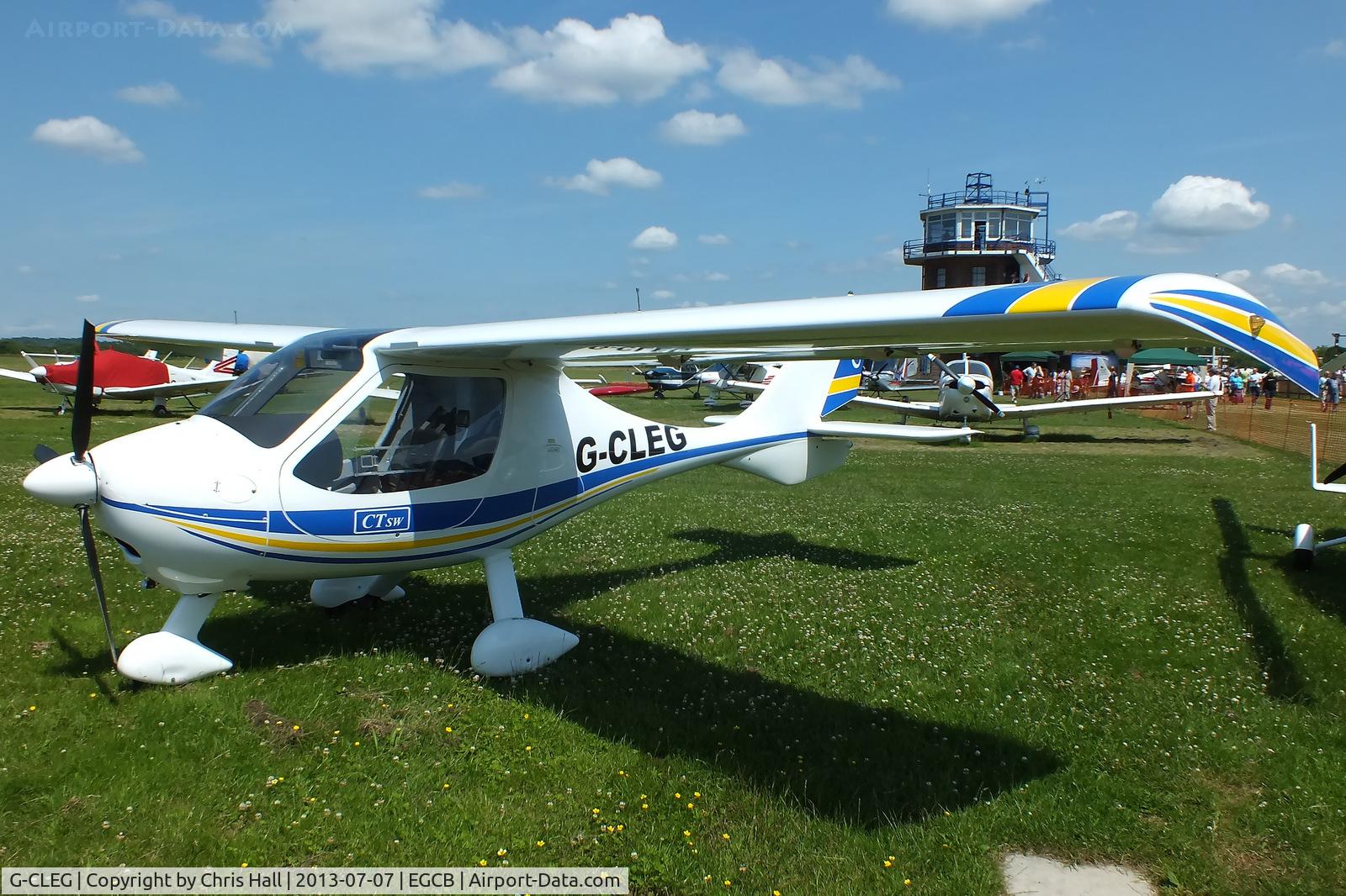 G-CLEG, 2007 Flight Design CTSW C/N 8269, at the Barton open day and fly in