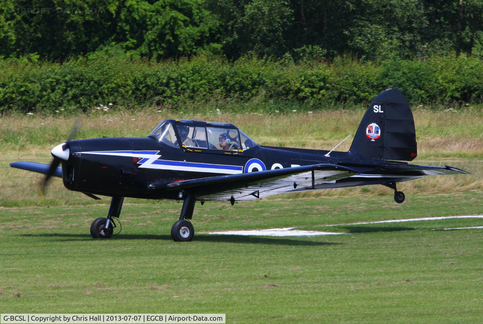 G-BCSL, 1951 De Havilland DHC-1 Chipmunk 22 C/N C1/0524, at the Barton open day and fly in