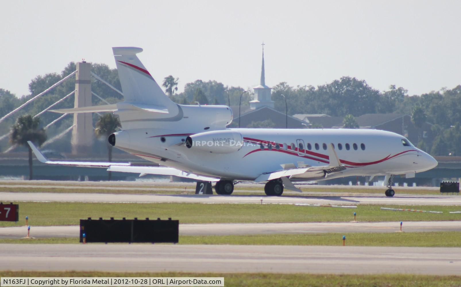 N163FJ, 2011 Dassault Falcon 7X C/N 163, Falcon 7X