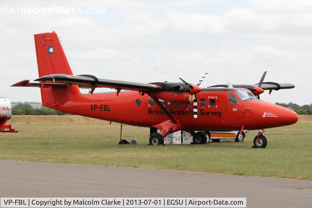 VP-FBL, 1988 De Havilland Canada DHC-6-300 Twin Otter C/N 839, De Havilland Canada DHC-6-300 Twin Otter, Duxford Airfield, July 2013.