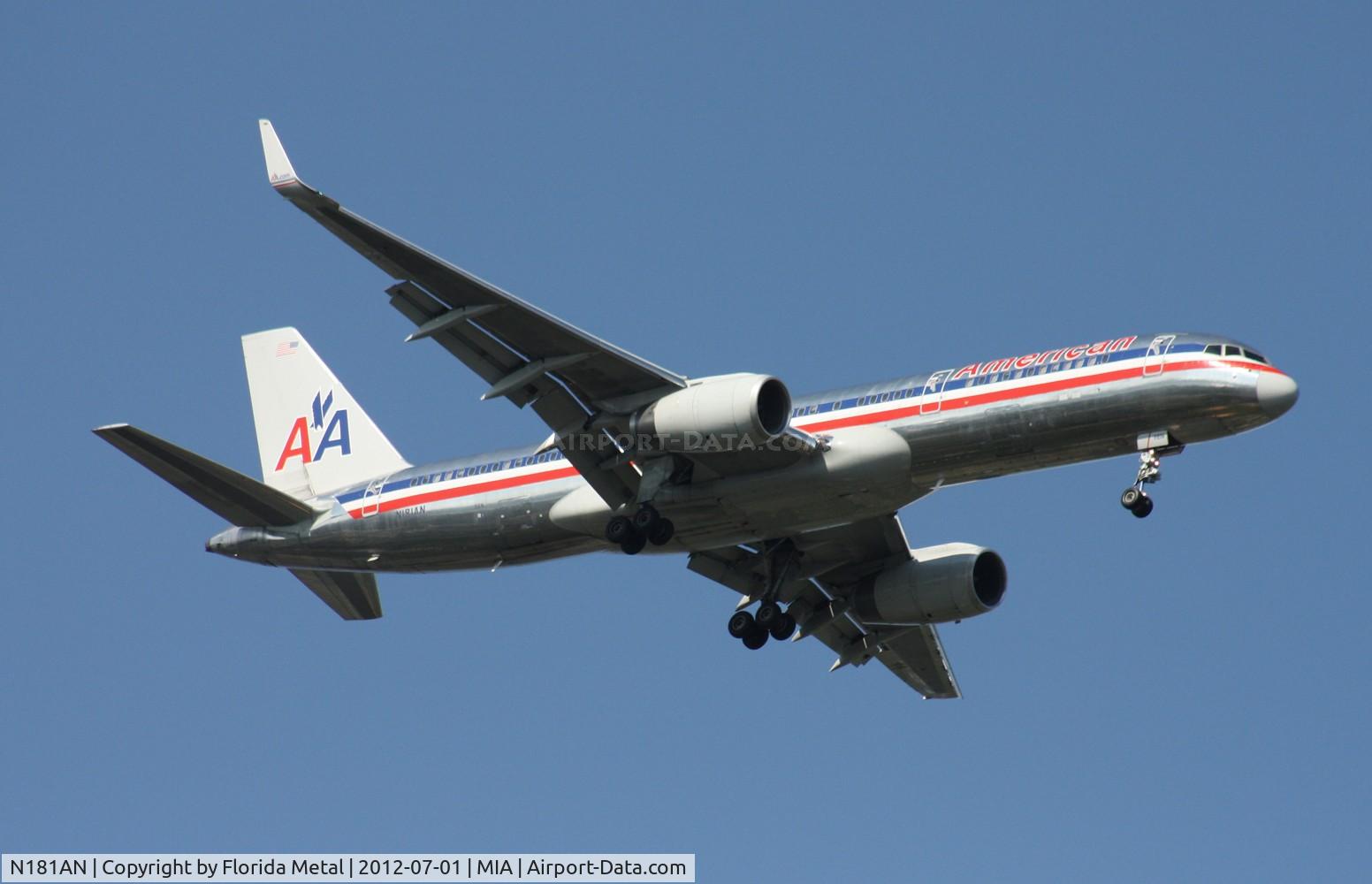 N181AN, 1999 Boeing 757-223 C/N 29591, American 757-200