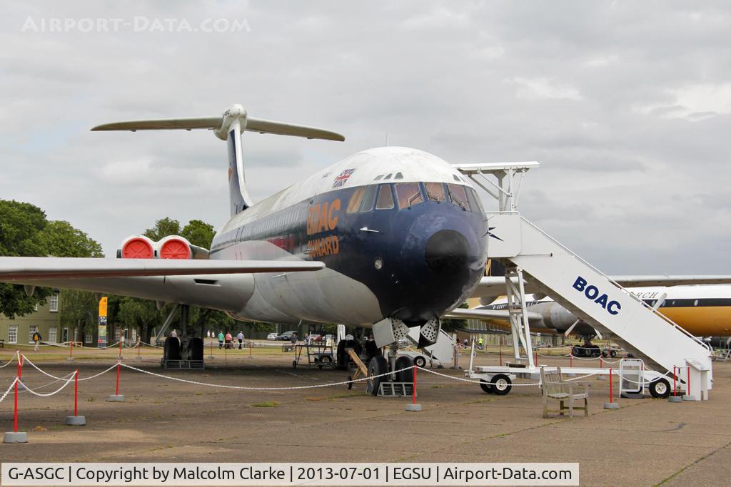G-ASGC, 1965 BAC Super VC10 Srs 1151 C/N 853, Vickers Super VC10 Type 1151, Duxford Aviation Society, Duxford Airfield, July 2013.