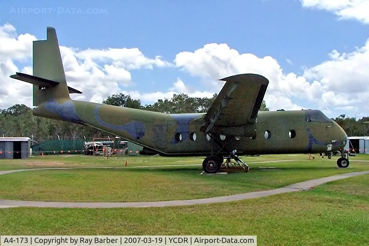 A4-173, 1964 De Havilland Canada DHC-4A Caribou C/N 173, De Havilland Canada DHC-4A Caribou [173] (Royal Australian Air Force) Caloundra~VH 19/03/2007