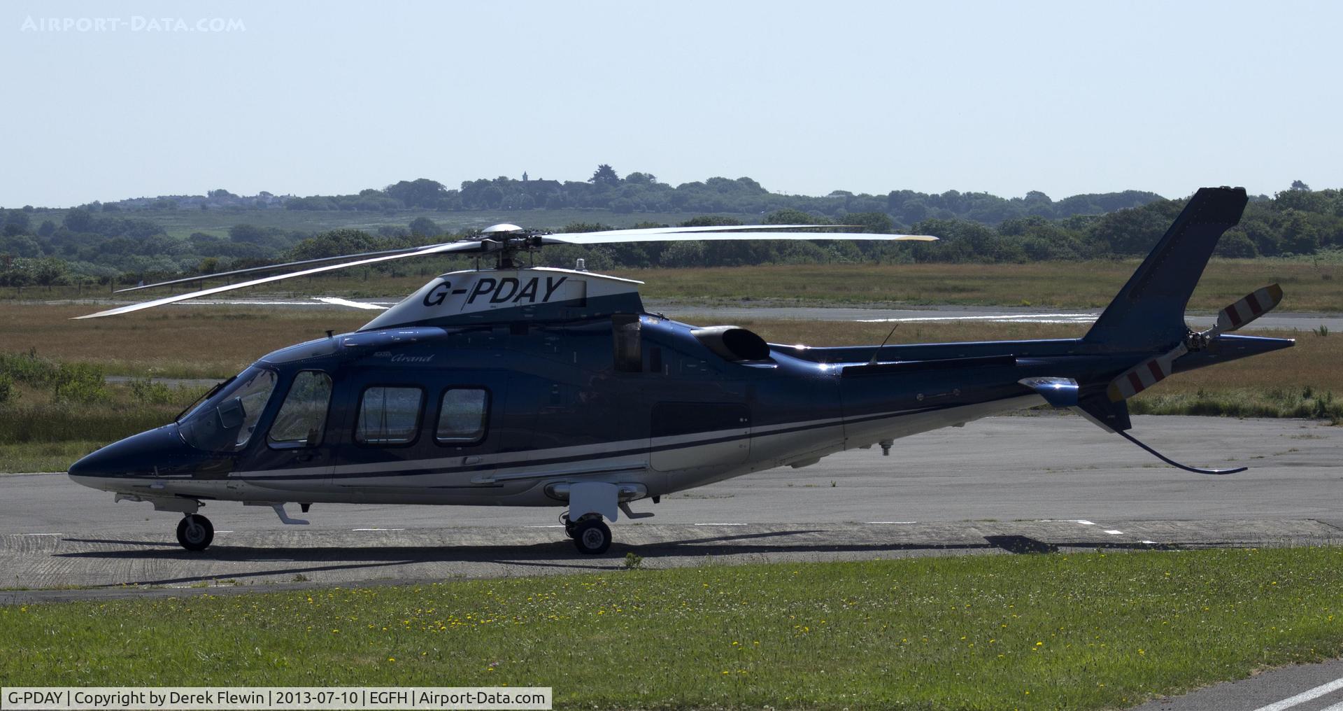 G-PDAY, 2006 Agusta A-109S Grand C/N 22011, Visiting Agusta A-109S Grand, owned by, PROQUIP (Group) Ltd  Langholm.
