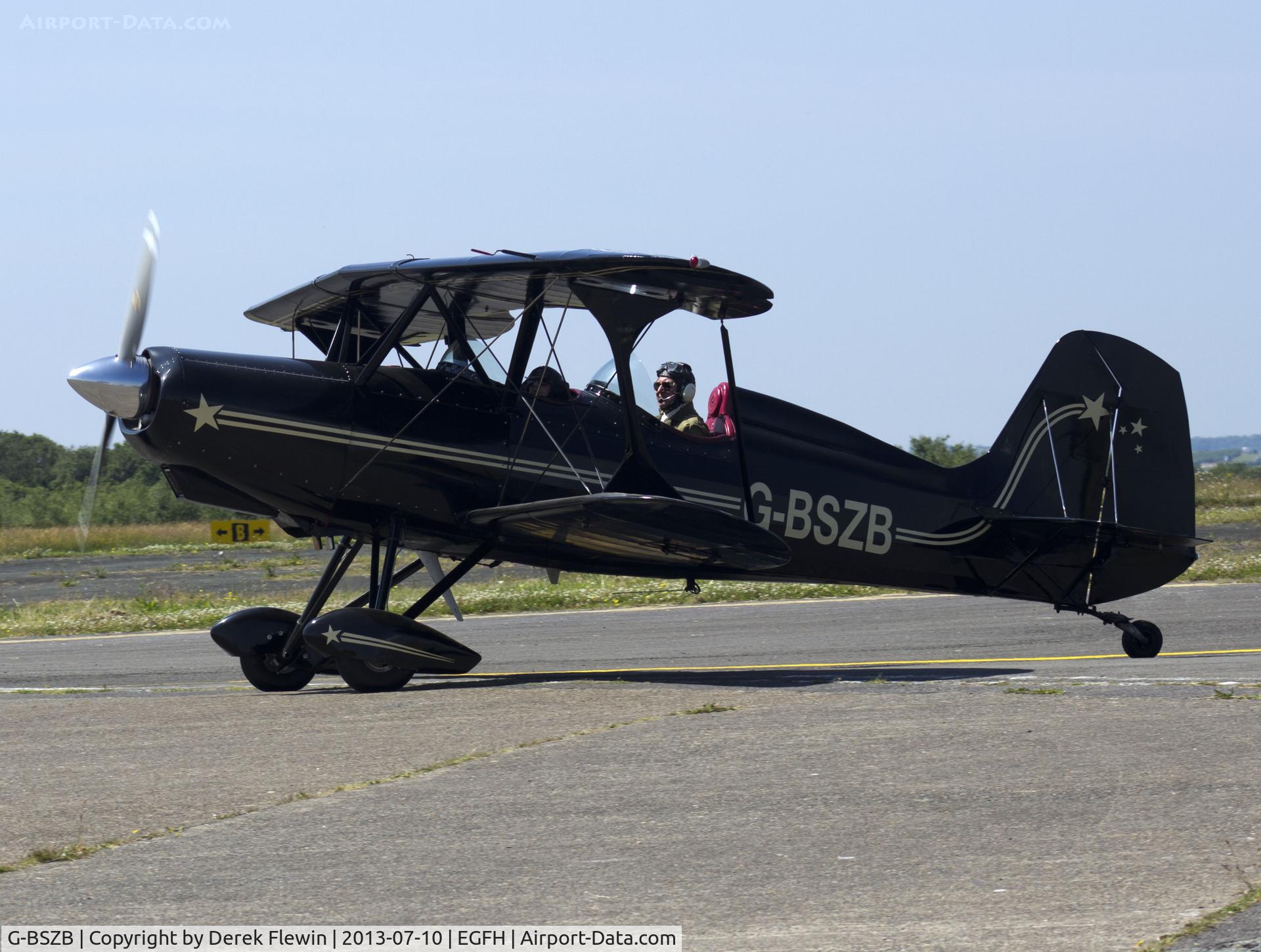 G-BSZB, 1981 Stolp SA-300 Starduster Too C/N 545, Visiting W SA-300 Starduster Too.