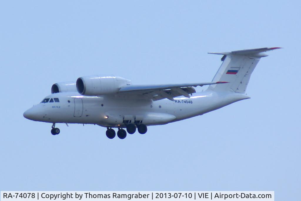 RA-74078, Antonov An-74 C/N Not found RA-74078, Sverdlovsk Air Enterprise Antonov 74