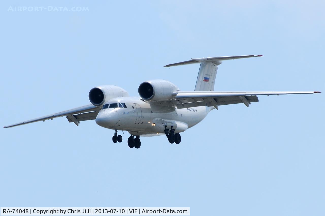 RA-74048, 1994 Antonov An-74D C/N 36547098943, Sverdlovsk 2nd Air Enterprise