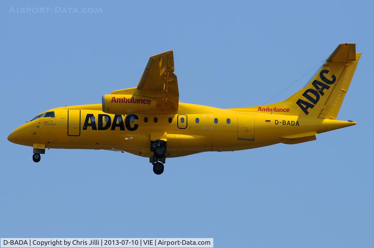 D-BADA, 1998 Fairchild Dornier 328-310 328JET C/N 3224, ADAC - Ambulance