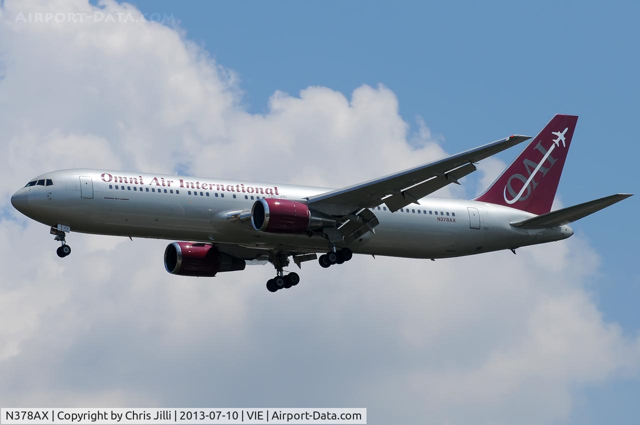 N378AX, 1996 Boeing 767-33A C/N 28147, Omni Air International