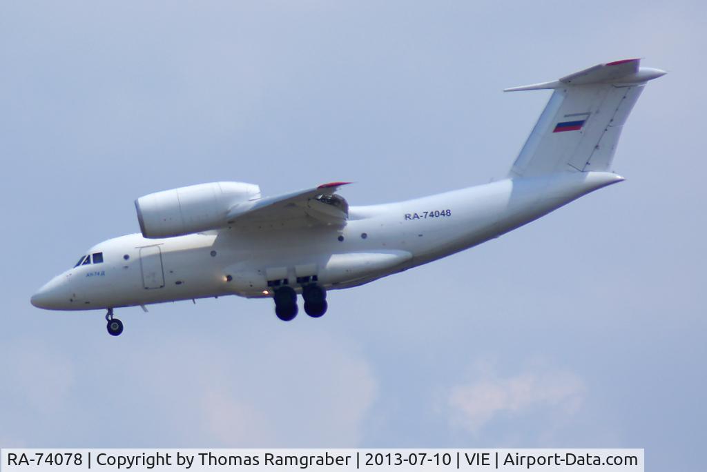 RA-74078, Antonov An-74 C/N Not found RA-74078, Sverdlovsk Air Enterprise Antonov 74