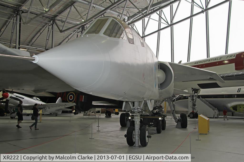 XR222, 1964 BAC TSR-2 C/N XO-4, BAC TSR2. In the AirSpace hangar, Imperial War Museum Duxford, July 2013.