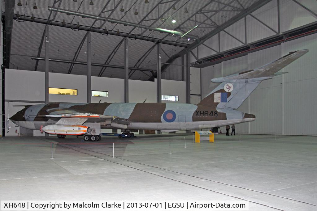 XH648, 1959 Handley Page Victor K.1A C/N HP80/48, Handley Page HP-80 Victor K1A. In the Preparation Area, AirSpace hangar, Imperial War Museum Duxford, July 2013.