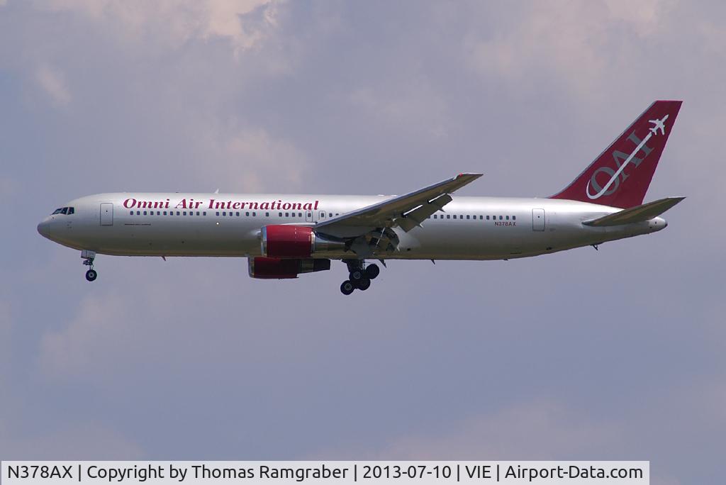 N378AX, 1996 Boeing 767-33A C/N 28147, Omni Air International Boeing 767-300