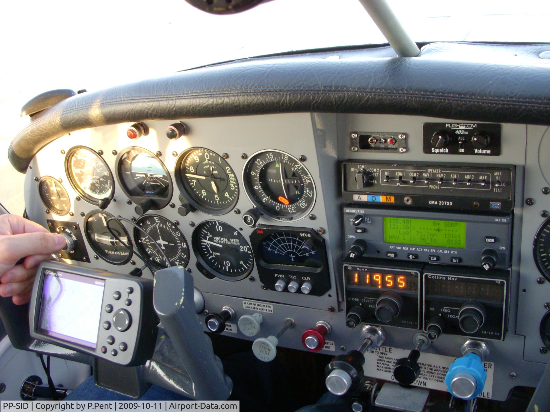 PP-SID, 1961 Mooney M20B Mark 21 C/N 1856, PP-sid panel