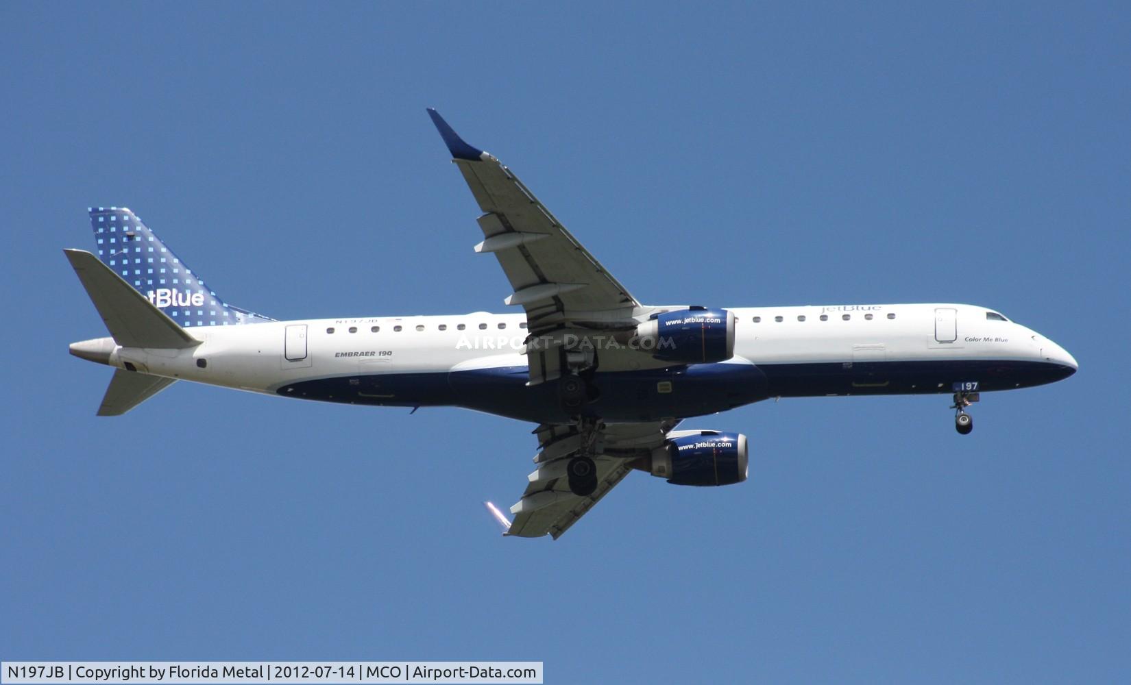 N197JB, 2006 Embraer 190AR (ERJ-190-100IGW) C/N 19000020, Jet Blue E190