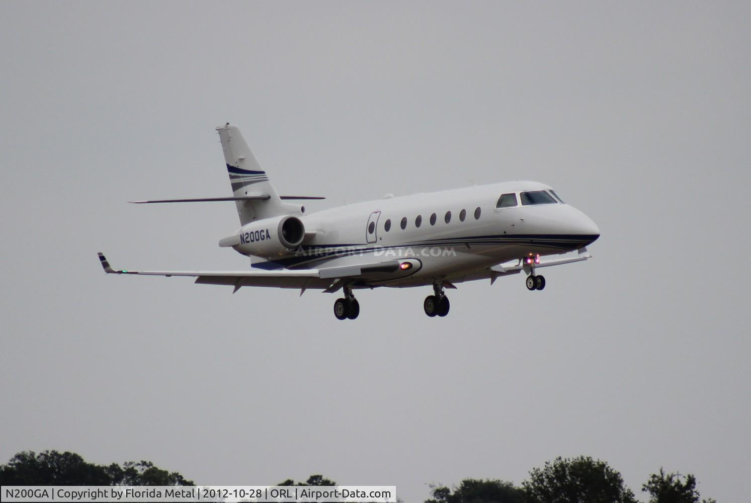 N200GA, 2008 Israel Aircraft Industries Gulfstream 200 C/N 173, Gulfstream 200