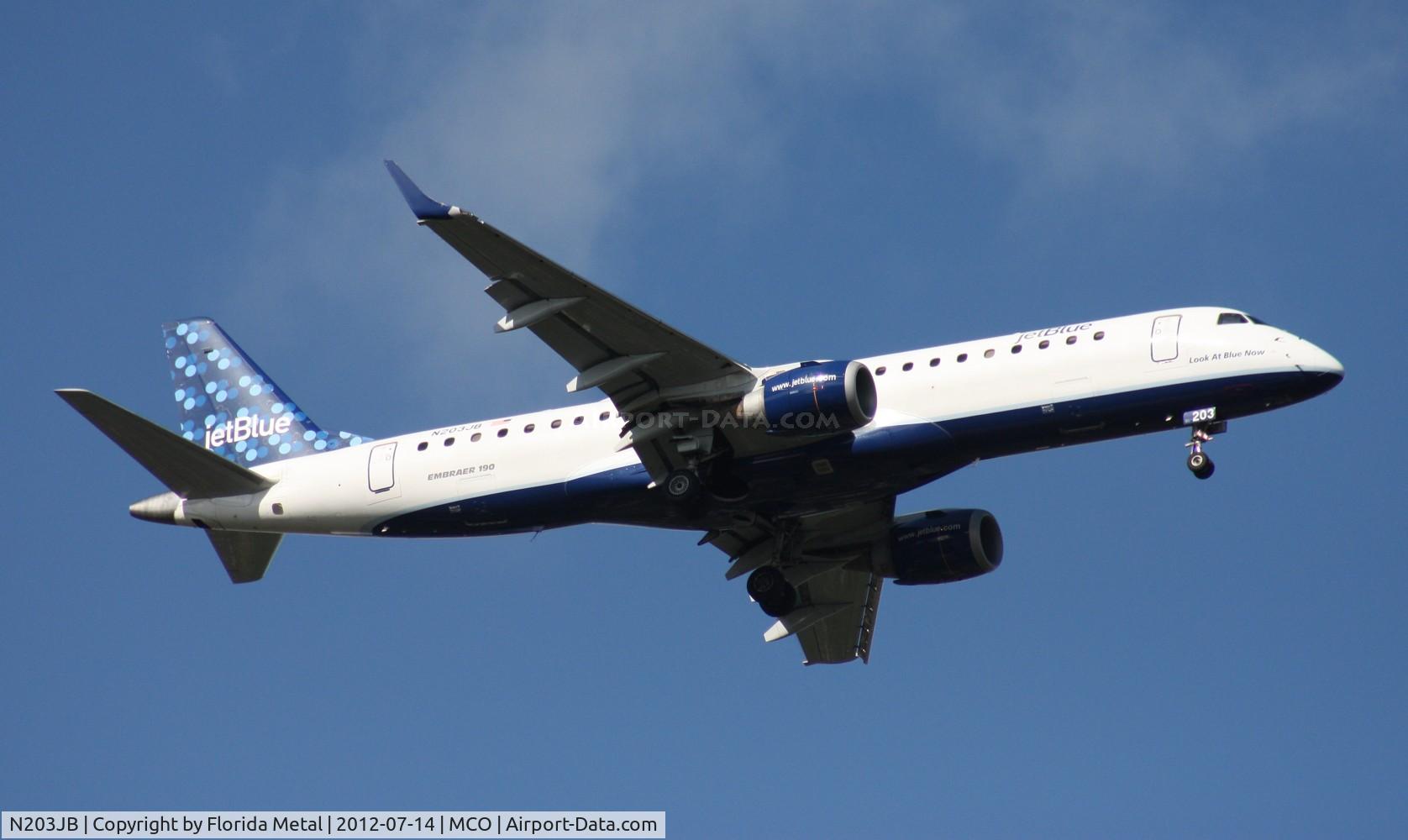 N203JB, 2006 Embraer 190AR (ERJ-190-100IGW) C/N 19000023, Jet Blue E190