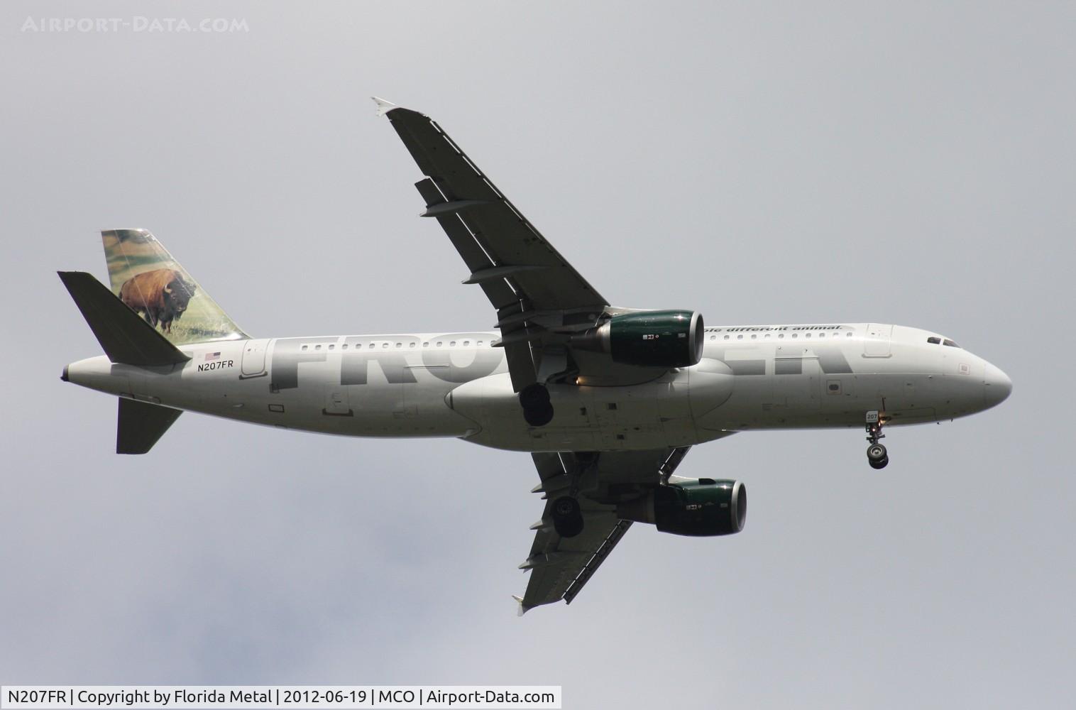 N207FR, 2010 Airbus A320-214 C/N 4307, Frontier 