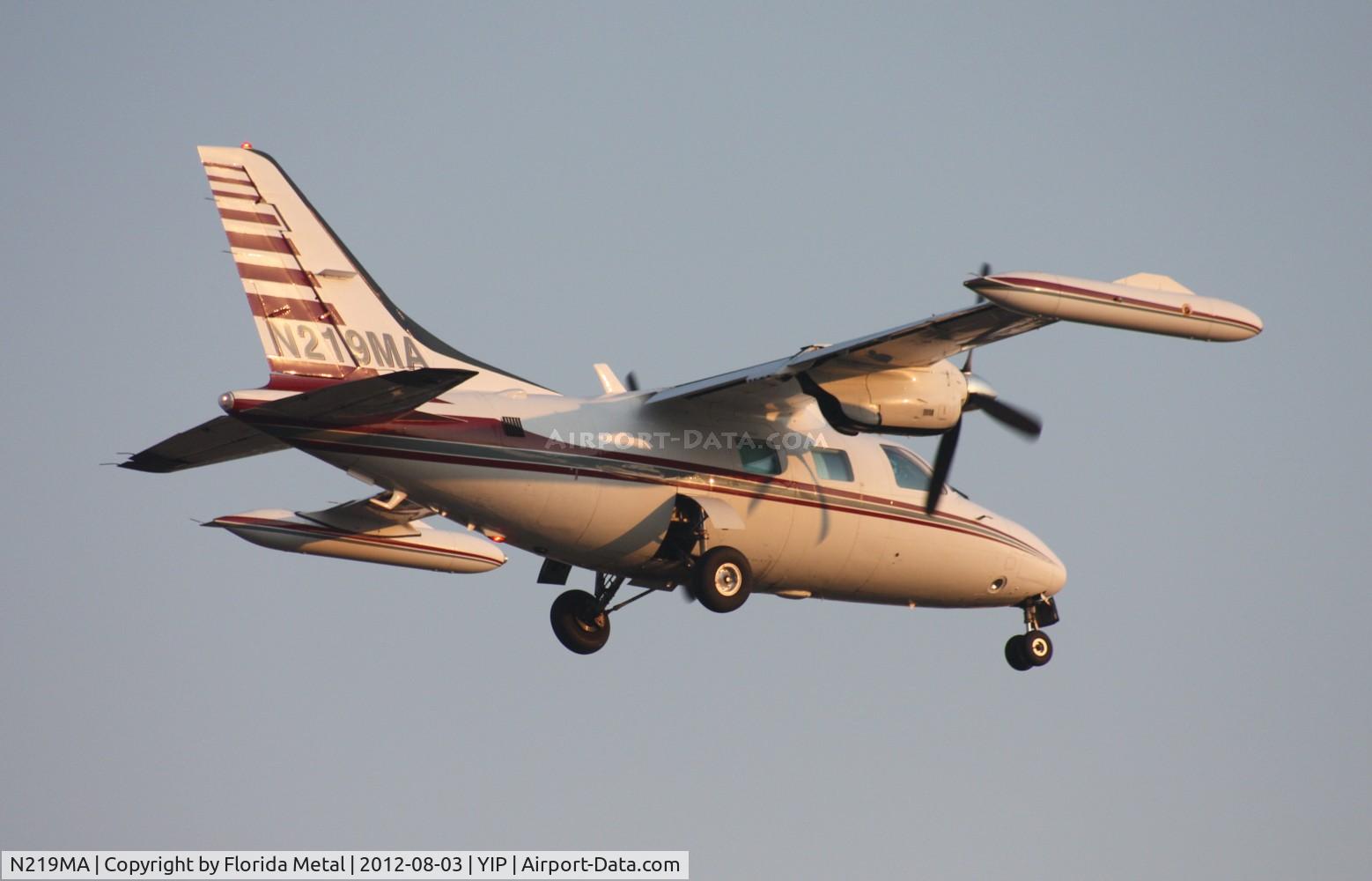 N219MA, Mitsubishi MU-2B-20 C/N 232, MU-2B