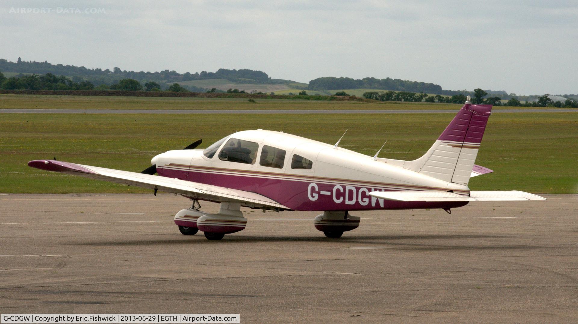 G-CDGW, 1979 Piper PA-28-181 Cherokee Archer II C/N 28-7990402, 1. G-CDGW at Duxford Airfield.