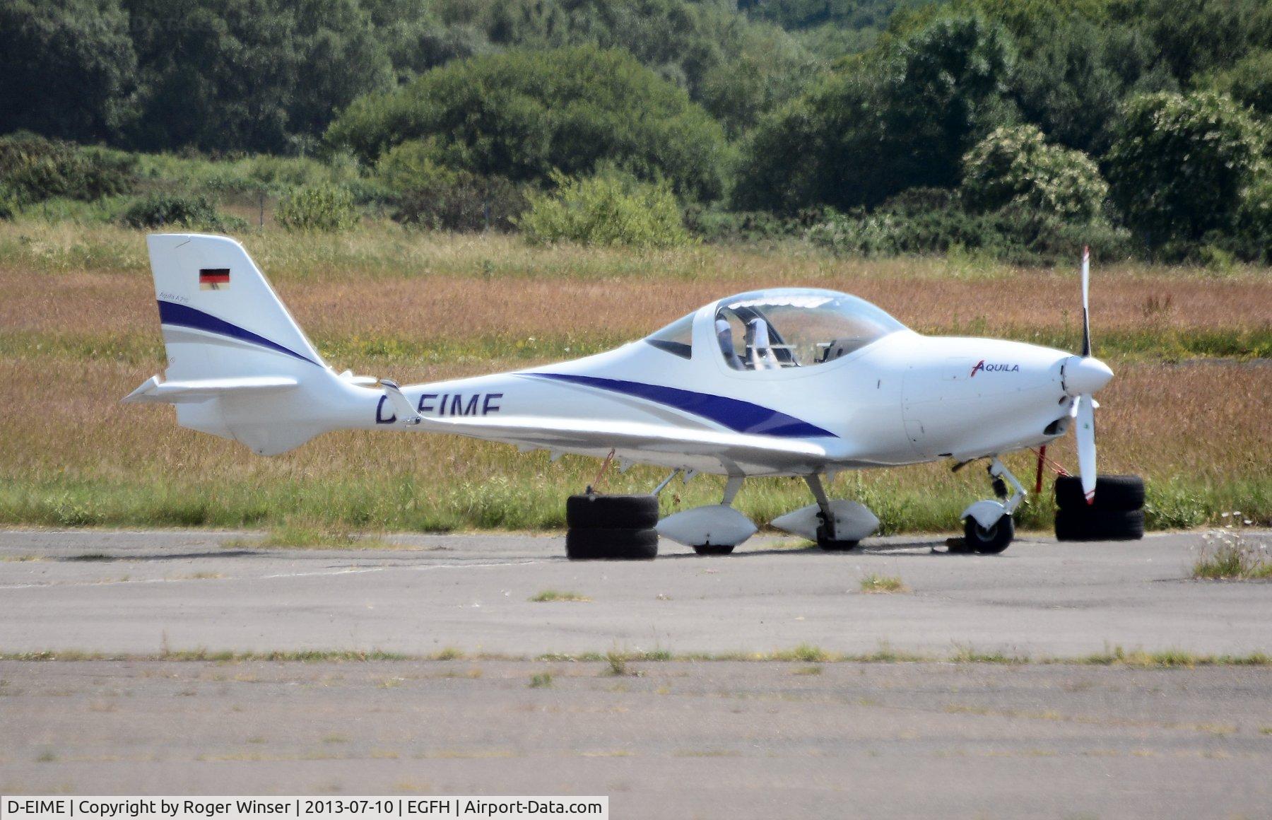 D-EIME, 2007 Aquila A210 (AT01) C/N AT01-171, Visiting Aquila A210.