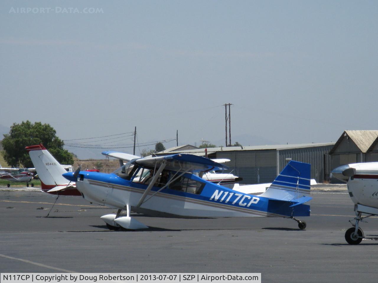 N117CP, American Champion 7GCBC Citabria C/N 1275-99, 1999 American Champion 7GCBC CITABRIA, Lycoming O-320 150 Hp, taxi