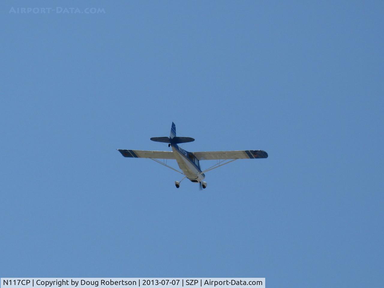 N117CP, American Champion 7GCBC Citabria C/N 1275-99, 1999 American Champion 7GCBC CITABRIA, Lycoming O-320 150 Hp, takeoff climb Rwy 22