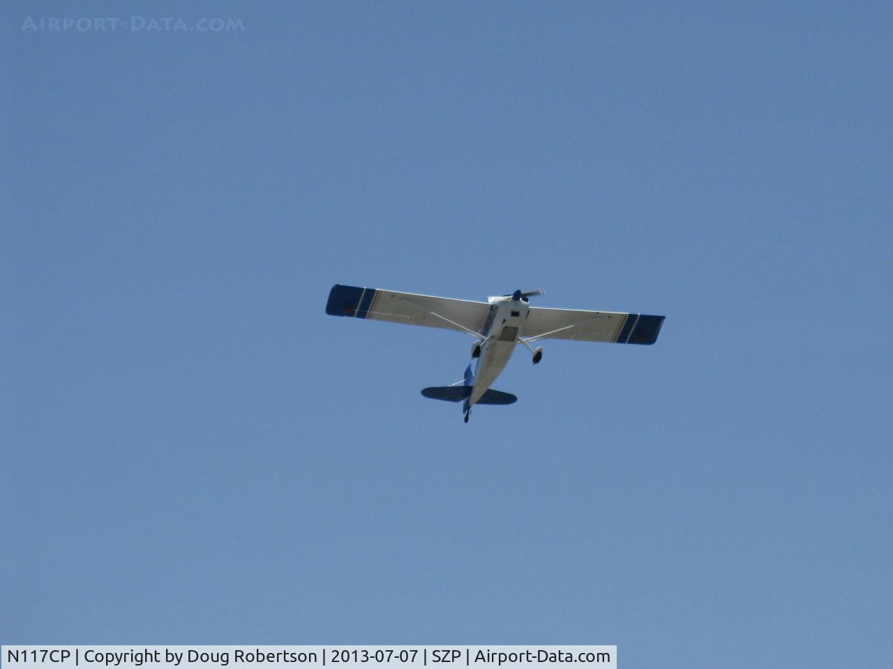 N117CP, American Champion 7GCBC Citabria C/N 1275-99, 1999 American Champion 7GCBC CITABRIA, Lycoming O-320 150 Hp, another takeoff climb Rwy 22
