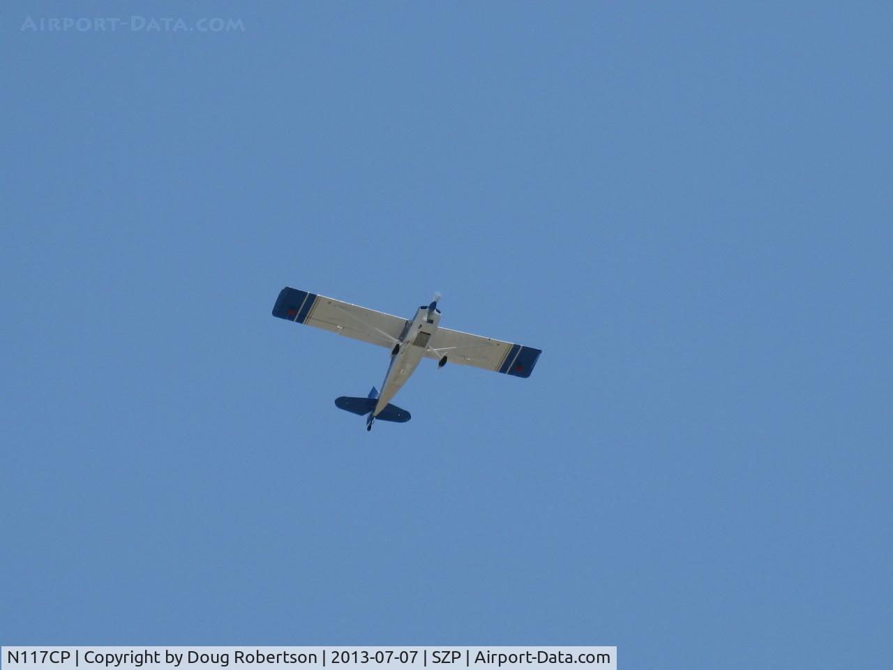 N117CP, American Champion 7GCBC Citabria C/N 1275-99, 1999 American Champion 7GCBC CITABRIA, Lycoming O-320 150 Hp, takeoff climb Rwy 22