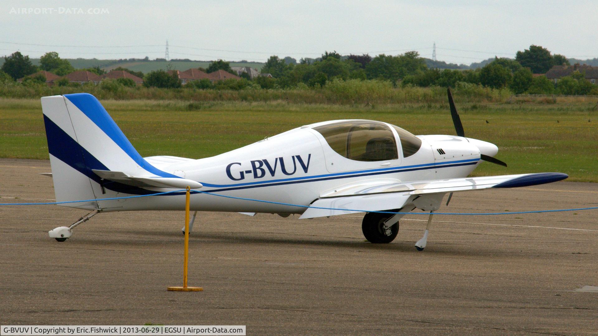 G-BVUV, 1999 Europa Monowheel C/N PFA 247-12762, 2. G-BVUV at Duxford Airfield.