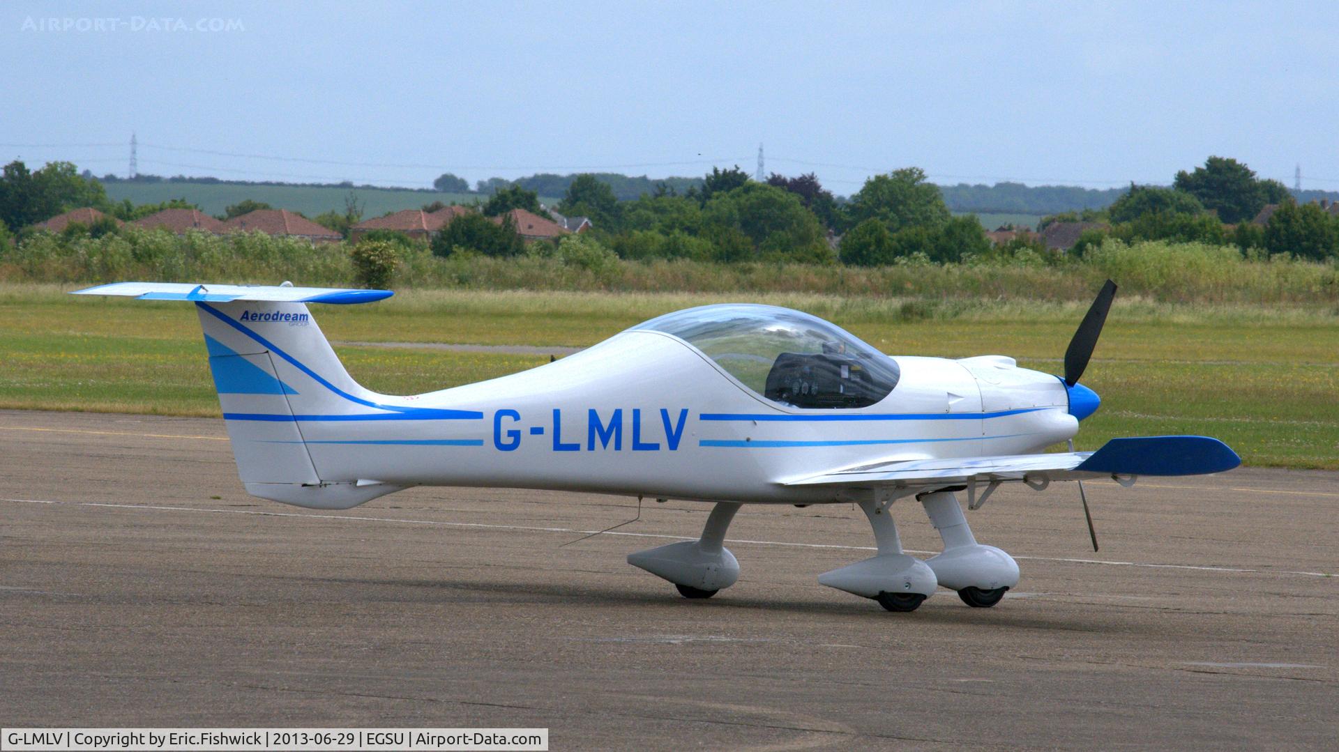 G-LMLV, 2000 Dyn'Aero MCR-01 Banbi C/N PFA 301A-13524, G-LMLV at Duxford Airfield.
