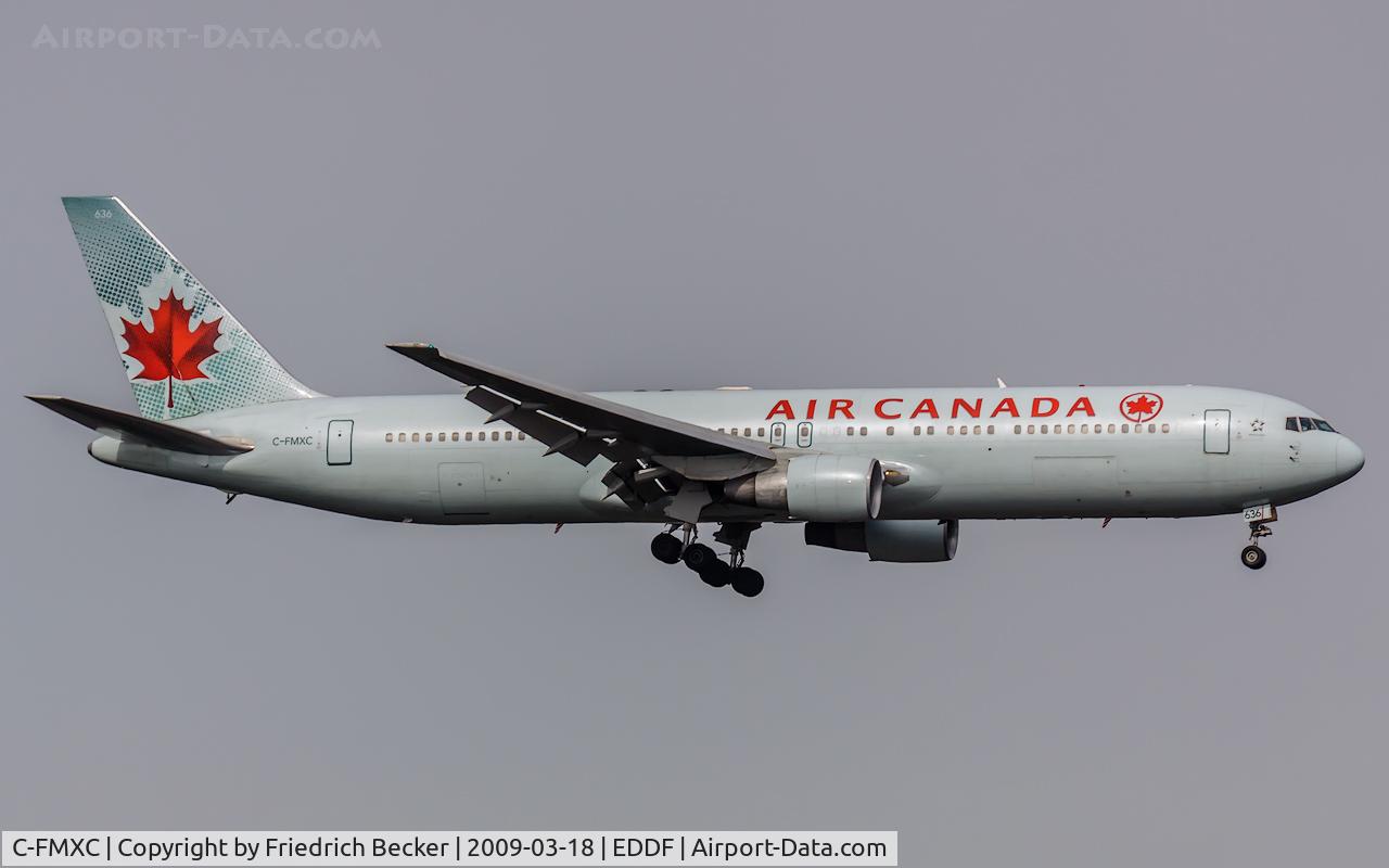 C-FMXC, 1996 Boeing 767-333/ER C/N 25588, on final at FRA