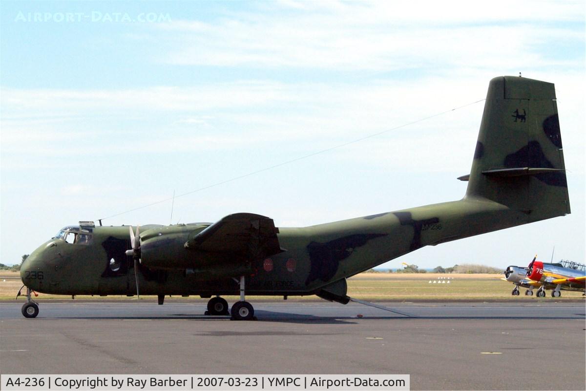 A4-236, 1965 De Havilland Canada DHC-4A Caribou C/N 236, De Havilland Canada DHC-4A Caribou [236] (Royal Australian Air Force) RAAF Williams/Point Cook~VH 23/03/2007