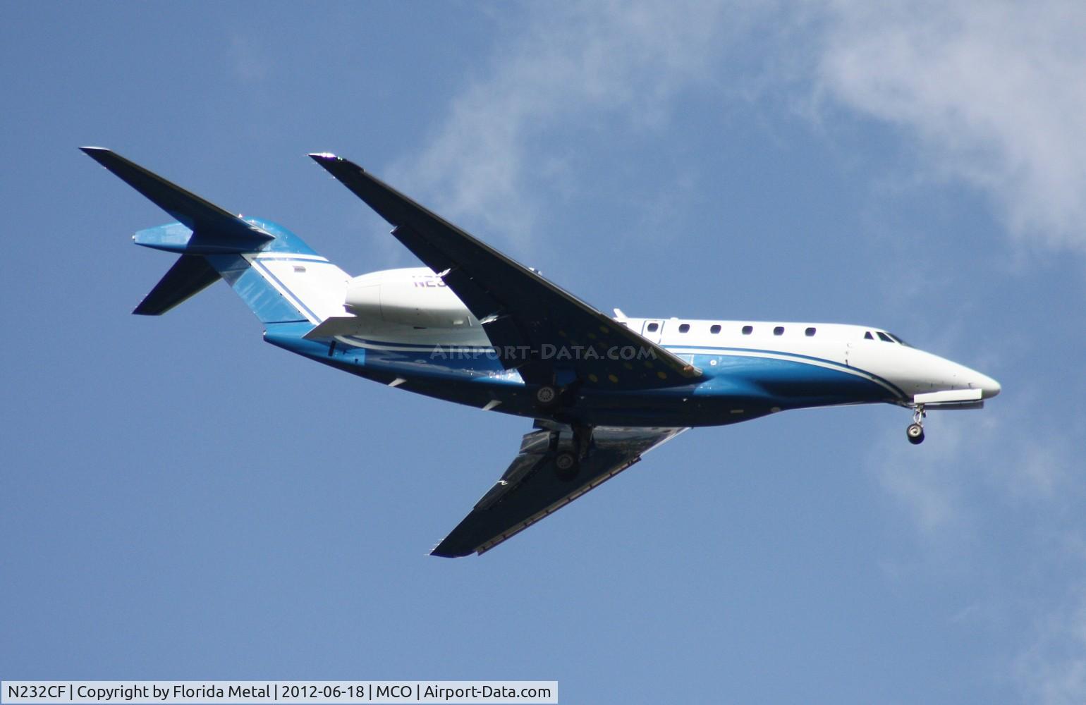 N232CF, 2001 Cessna 750 Citation X C/N 750-0161, Citation X