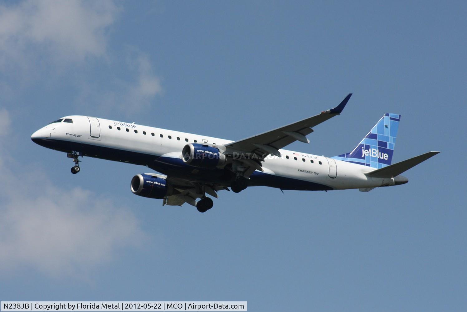 N238JB, 2006 Embraer 190AR (ERJ-190-100IGW) C/N 19000039, Jet Blue E190